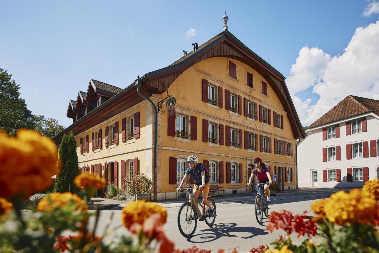 Hotel De L'Aigle Couvet Exterior photo